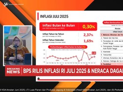 Video: Harga Beras Naik Bikin Inflasi Juli 2025 Tembus 2,37% (yoy)