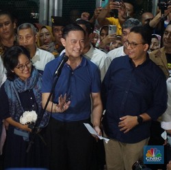 Tom Lembong Keluar Rutan Cipinang, Ini Ucapan Pertamanya-Nasihat Anies