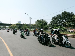 Ratusan Biker Ramaikan MAXi Yamaha Day di Malang, Rayakan 10 Tahun MAXi Yamaha
