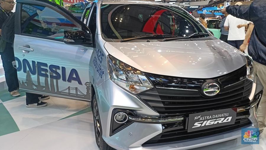 New Astra Daihatsu Sigra. (CNBC Indonesia/Ferry Sandi)