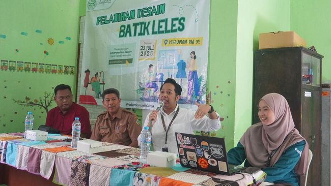 Dorong Ekonomi Kreatif, Pertamina Tingkatkan Kualitas Batik Leles