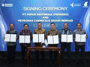 Pupuk Indonesia & Petronas Chemicals Perkuat Sinergi Dukung Hilirisasi
