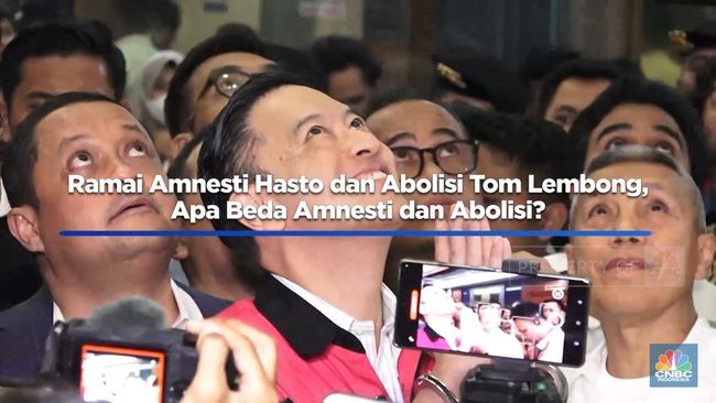 Ramai Amnesti Hasto-Abolisi Tom Lembong, Apa Itu Amnesti dan Abolisi