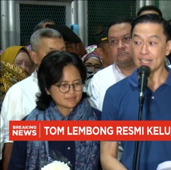 Video: Sah! Tom Lembong Resmi Bebas Dari Lapas Cipinang