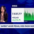 Video: Sambut Akhir Pekan, IHSG Ditutup Menguat ke Level 7.537