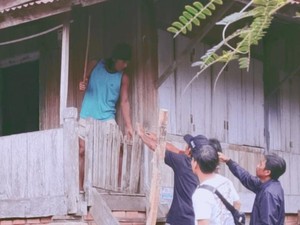 ODGJ Ngamuk, 2 Pekerja Proyek GOR Mini di Muara Enim Ditusuk