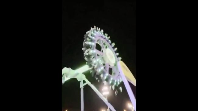 Detik-Detik Wahana 360 Patah-Terbalik di Taif Arab Saudi, 3 Kritis