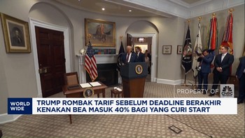 Video: Trump Rombak Tarif, Kenakan Bea Masuk 40% Bagi Yang Curi Start