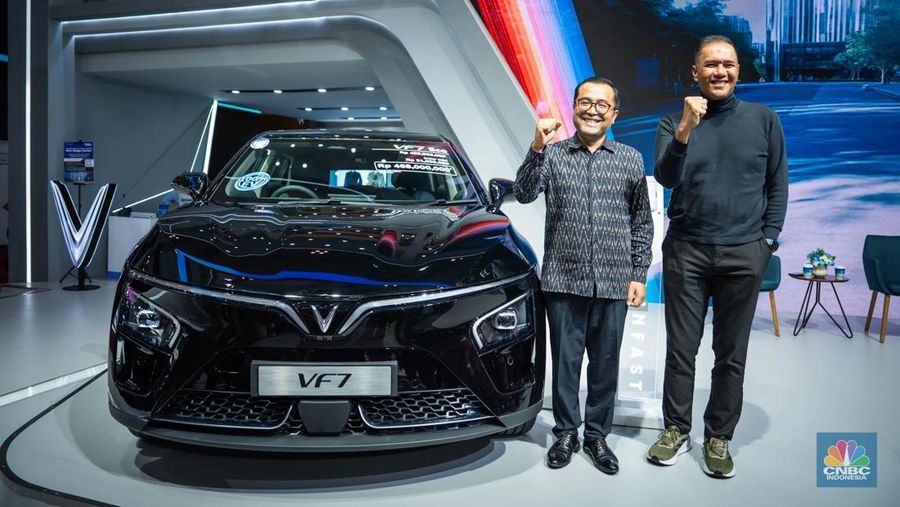 VIN TALKS di Gaikindo Indonesia International Auto Show (GIIAS) 2025, Jumat (1/8/2025). (CNBC Indonesia/Ferry Sandi)