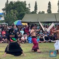 Saat Aksi Petarung Suku Sasak Bikin Wapres Gibran Bergidik