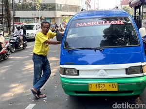 Diberi Rp 500 Ribu, Segini Jumlah Angkot Bandung yang Libur Saat Tahun Baru