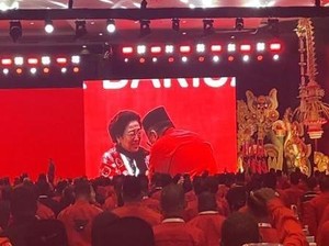 Megawati Sambut Hasto dengan Ungkapan Satyam Eva Jayate, Ini Artinya