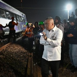 KA Bromo Anggrek Anjlok di Subang, Menhub Terjun ke Lokasi