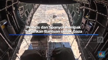Prancis dan Spanyol Kompak Terjunkan Bantuan untuk Gaza