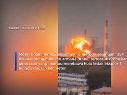Video: Drone Ukraina Serang Kilang Minyak & Pangkalan Militer Rusia