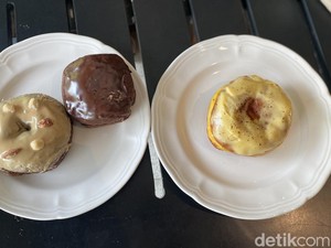 Lembutnya Kreasi Donat Brioche Kacang Merah hingga Kedelai di Tebet