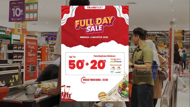 Video: Nikmati Diskon Jumbo 50% + 20% TV Hingga Kulkas di Transmart