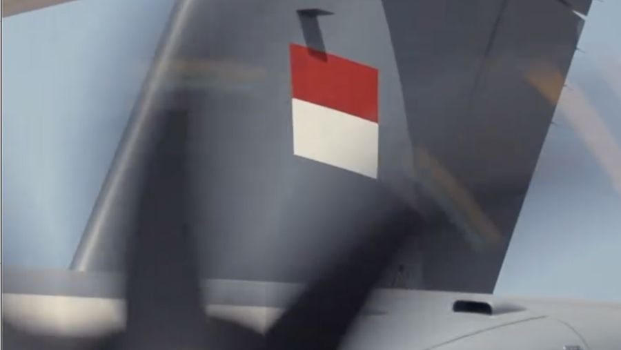 Pesawat Airbus A400M. Pesawat Airbus A400M. (Tangkapan Layar Youtube/Airbus Defence and Space)