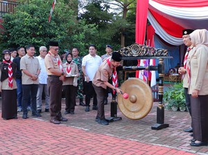 Buka Golden Scout IV, Ratu Dewa: Sarana Nyata Bangun Generasi Muda Beretika