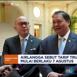 Video: Airlangga Sebut Tarif Trump 19% Mulai 7 Agustus