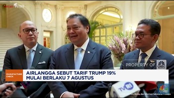 Video: Airlangga Sebut Tarif Trump 19% Mulai 7 Agustus