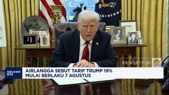 Video: Siap-Siap! Airlangga Sebut Tarif Trump 19% Berlaku 7 Agustus