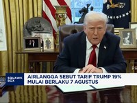 Video: Siap-Siap! Airlangga Sebut Tarif Trump 19% Berlaku 7 Agustus