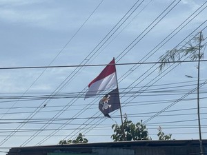 Tak Hanya Bendera, Paving di Surabaya juga Ditemukan Bergambar One Piece