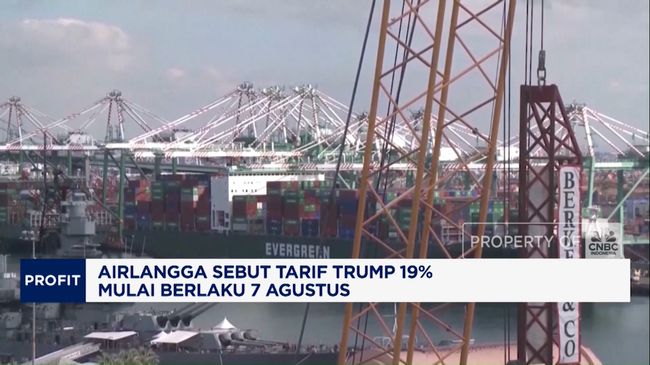 Video: Airlangga: Tarif Trump 19% Untuk RI Terendah Ke-2 di ASEAN