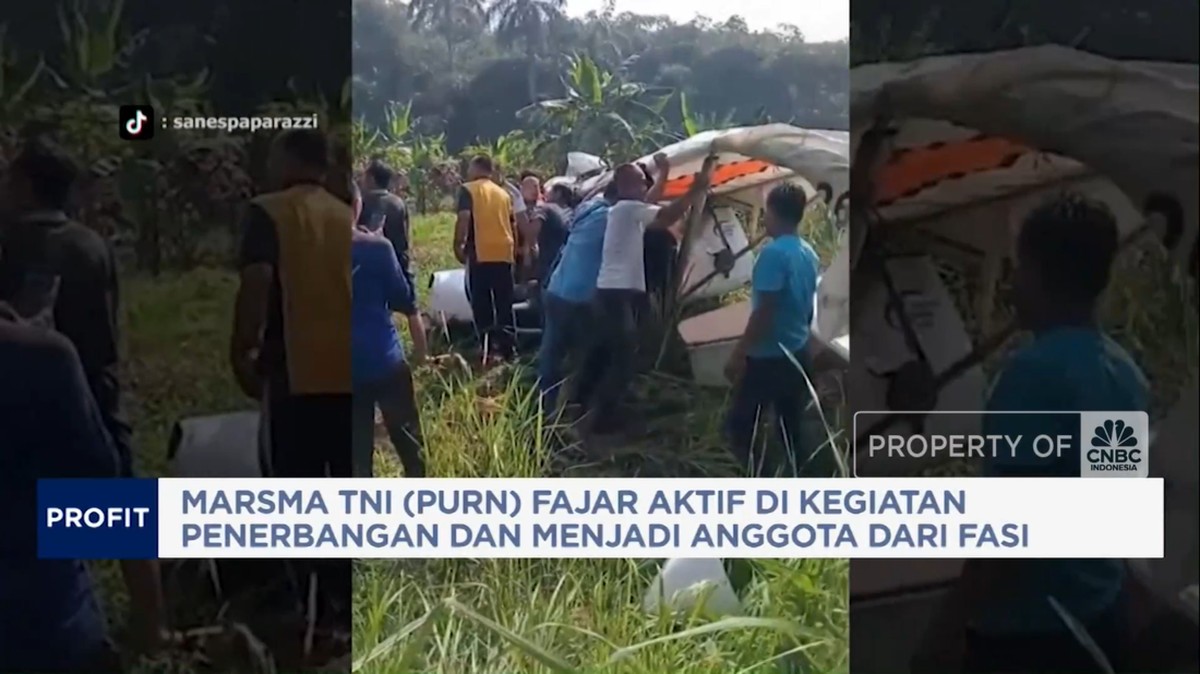 Video: Detik-Detik Pesawat Latih Jatuh di Bogor, 1 Tewas dan 1 Terluka