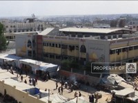Video: Israel Serang Markas Bulan Sabit Merah Palestina, 1 Tewas