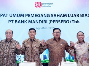 Riduan Gantikan Darmawan Junaidi yang Baru Diangkat Jadi Dirut Bank Mandiri