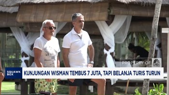Video: Kunjungan Wisman Tembus 7 Juta, Tapi Belanja Turis Turun