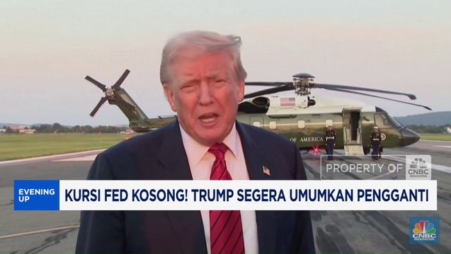 Video: Kursi FED Kosong! Trump Segera Umumkan Pengganti