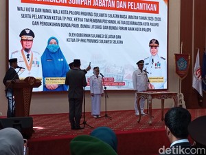 Naili-Ome Resmi Dilantik Jadi Wali Kota dan Wakil Wali Kota Palopo