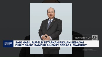 Video: RUPSLB Bank Mandiri Tetapkan Riduan Sebagai Direktur Utama