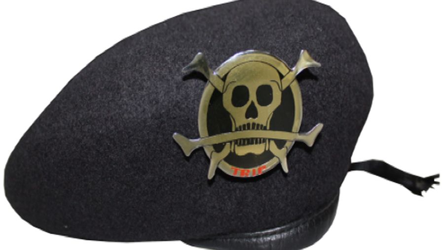 Topi Baret Tentara Republik Indonesia Pelajar. (Dok. mitramuseumjakarta)