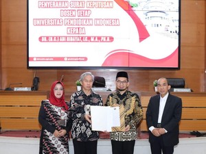 Harapan UAH Setelah Resmi Jadi Dosen Tetap Sekolah Pascasarjana UPI