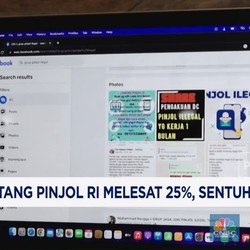 Video: Utang Pinjol RI Melesat 25%, Sentuh Rp 83 Triliun