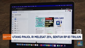 Video: Utang Pinjol RI Melesat 25%, Sentuh Rp 83 Triliun