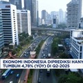 Video: Ekonomi Indonesia Diramal Hanya Tumbuh 4,78% (di Q2-2025