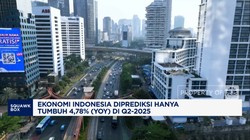 Video: Ekonomi Indonesia Diramal Hanya Tumbuh 4,78% (di Q2-2025