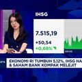 Video: Ekonomi RI Tumbuh 5,12%, IHSG Cerah & Saham Bank Kompak Naik