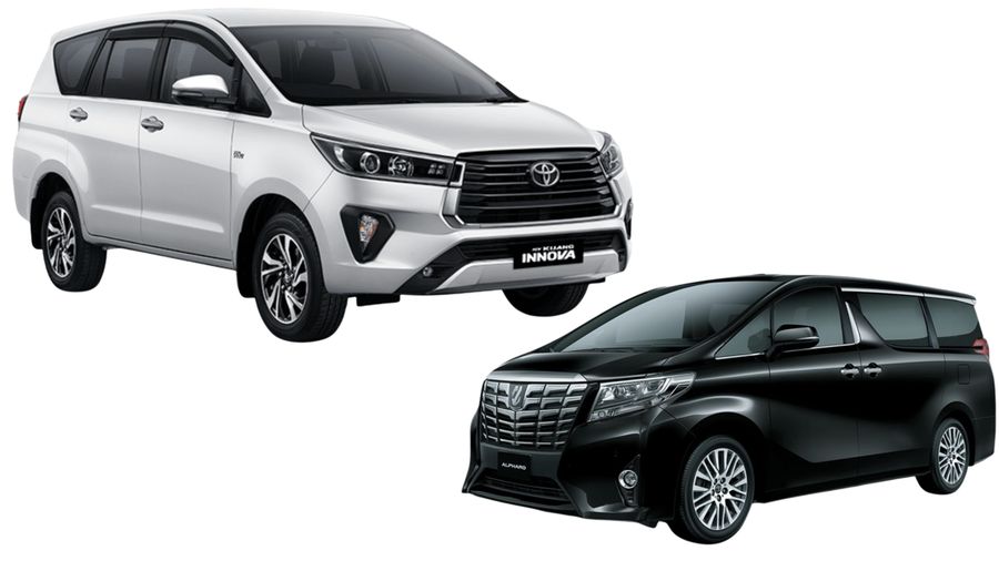 Foto Kombinasi Toyota Alphard - Kijang Innova (Ist)