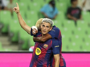 Gavi Pemain Barcelona Paling Moncer di Tur Asia