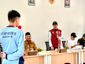 Cek Kesehatan Gratis Awali MPLS Sekolah Rakyat di Gresik