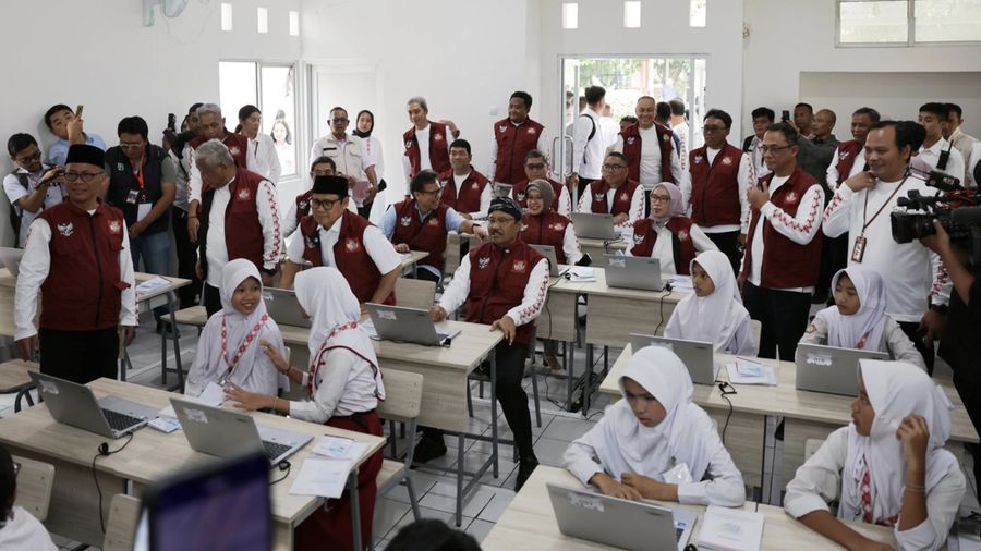 Kementerian Kesehatan (Kemenkes) menargetkan sebanyak 53 juta peserta didik di seluruh Indonesia mengikuti program Cek Kesehatan Gratis (CKG) Sekolah pada tahun 2025. (Dok Kementrian Kesehatan)