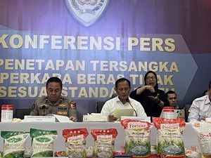 Tiga Bos Produsen Sania-Fortuner Jadi Tersangka Kasus Beras Oplosan