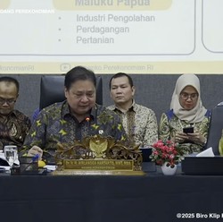 Ekonomi RI Tumbuh 5,12% Tapi Diragukan, Airlangga Buka Suara