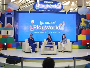 LACTOGROW PLAYWORLD Hadir di Surabaya, Ajak Orang Tua-Anak Main Bersama